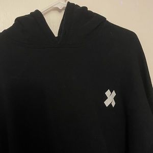 Retro Sam and Colby Black Hoodie XPLR Black